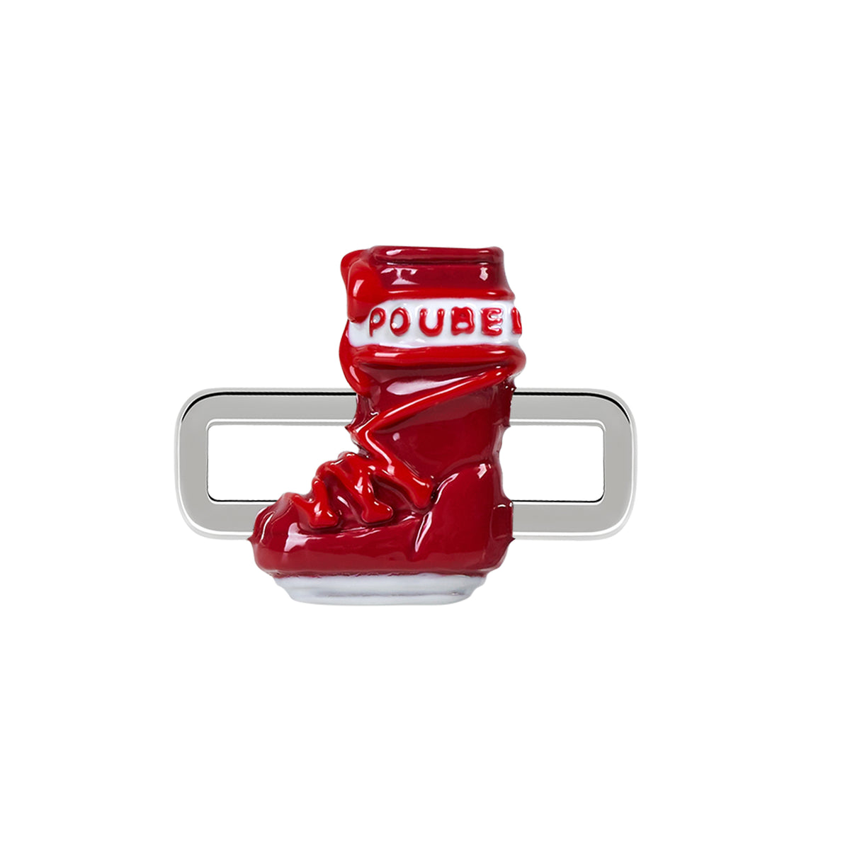 Snowboot Charm (Red)