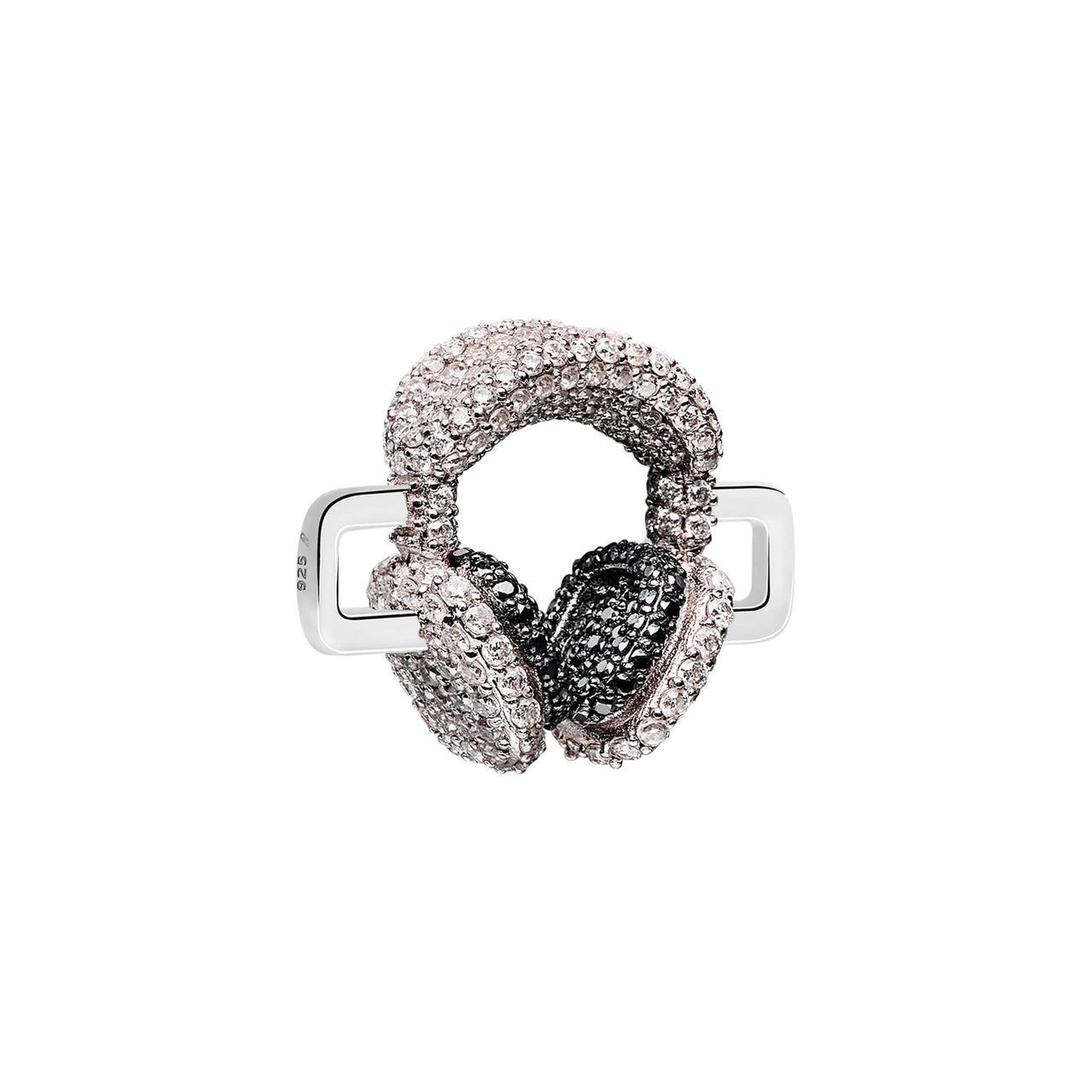 Headphones Stoneset Charm