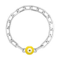 Yellow Evil Eye Charm