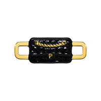 Quilted Bag Charm (Gold)