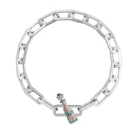 Champagne Stoneset Charm
