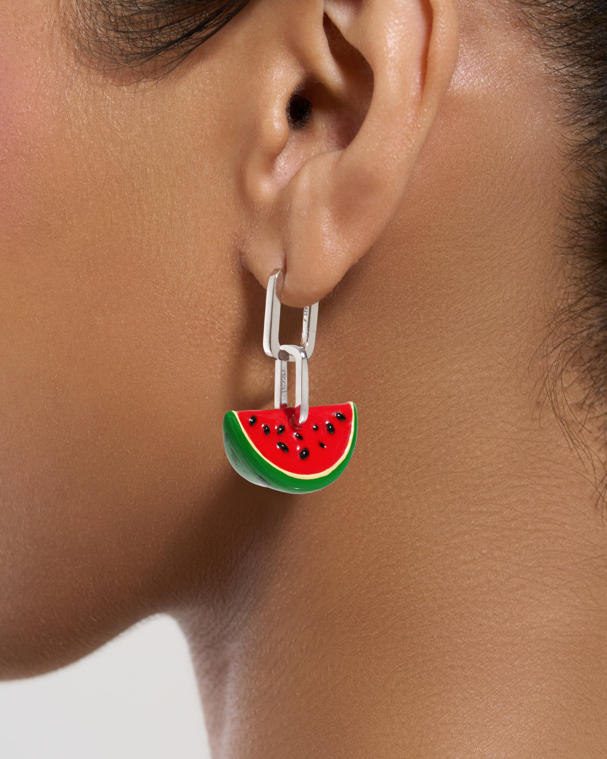 Watermelon Pendant Earrings