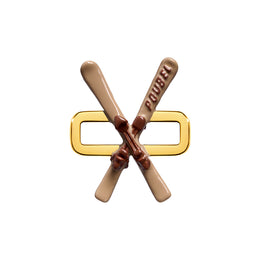Beige Skis Charm (Gold)