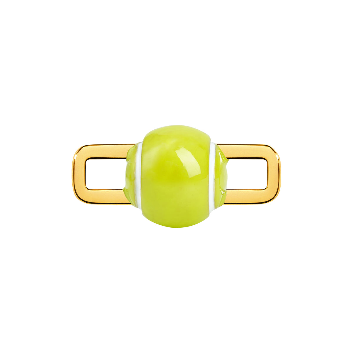 Tennis Ball Charm (Gold)