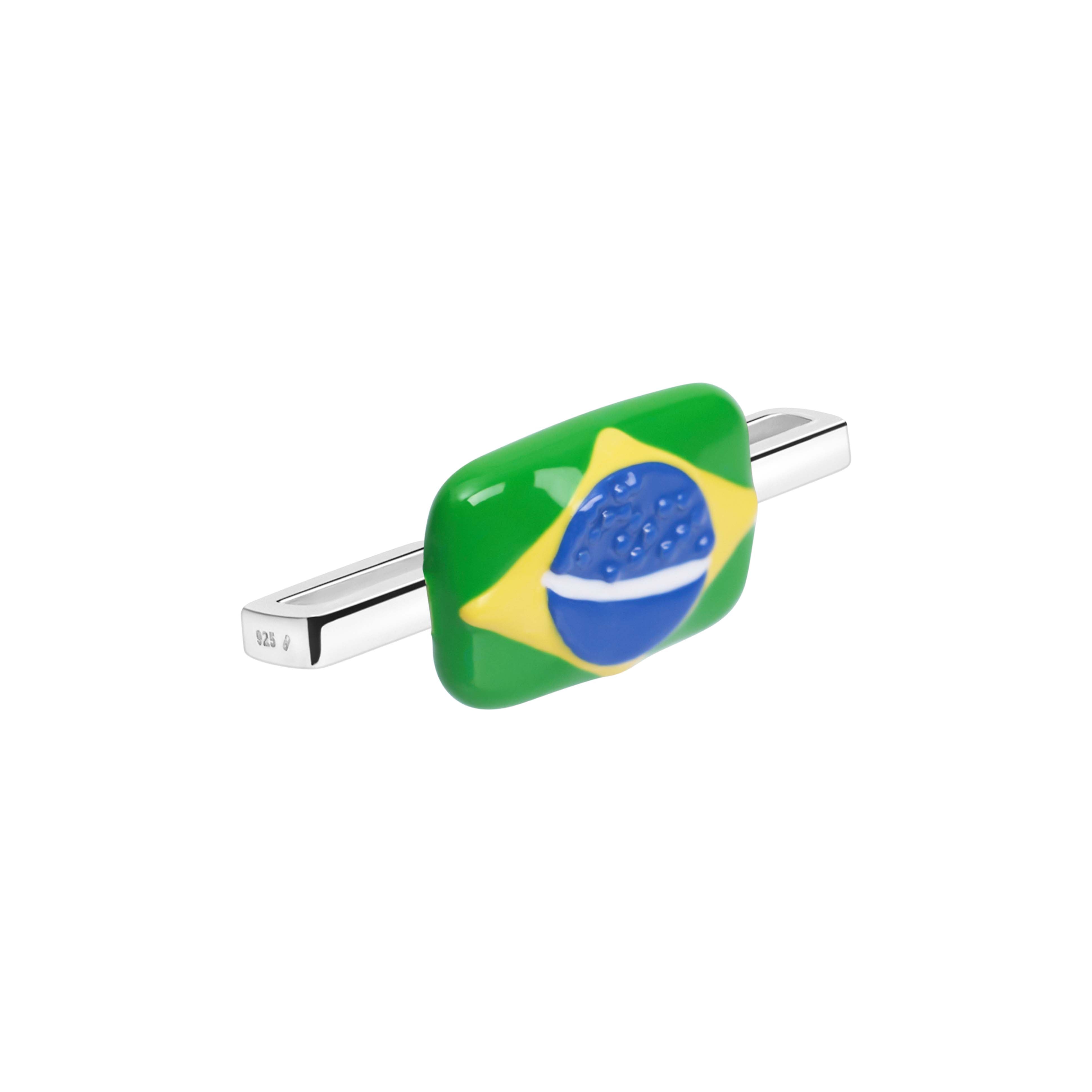Brazil Flag Whoop Charm – Poubel