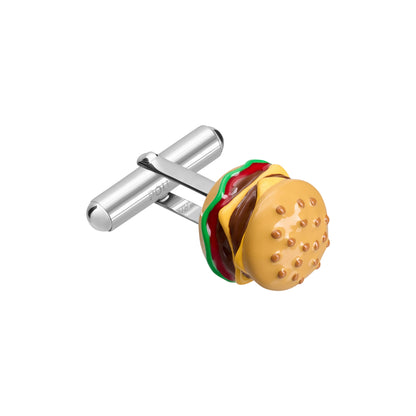 Cheeseburger Cufflinks