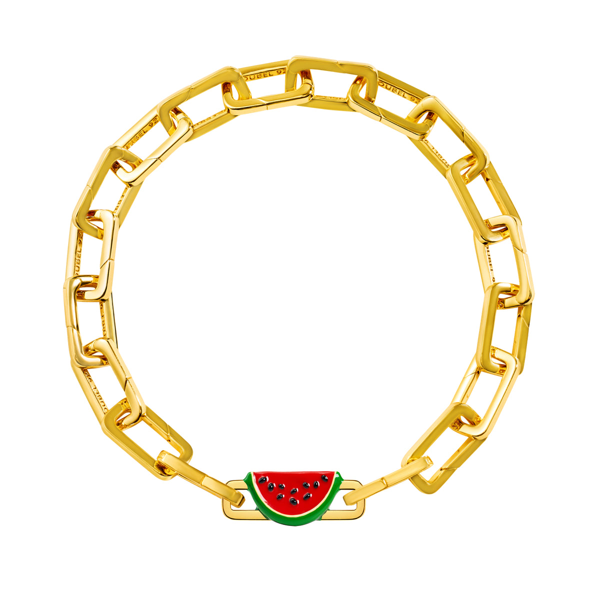 Watermelon Charm (Gold)