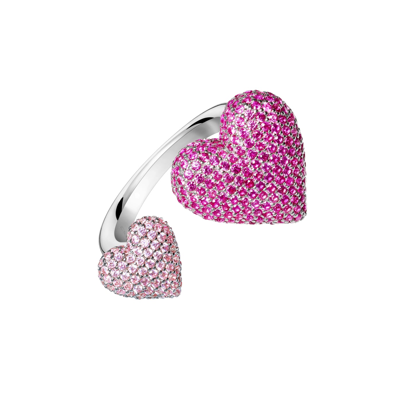 Love Stoneset Spacer Ring