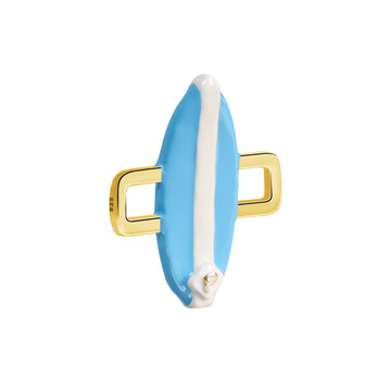 Surfboard Charm (Gold)