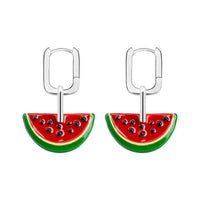 Watermelon Pendant Earrings