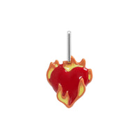 Heart-On-Fire Pendant