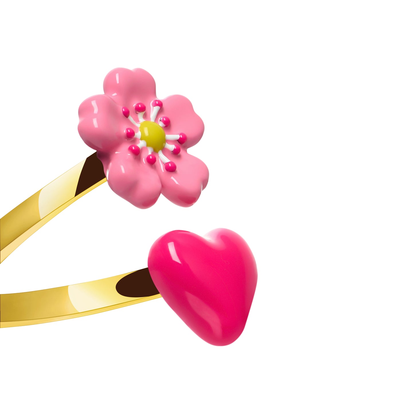 Fleur Rose Wrap Ring (Gold)