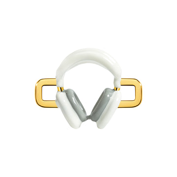 Headphones Charm (Gold)