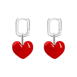 Love Pendant Earrings