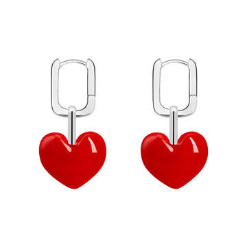 Love Pendant Earrings