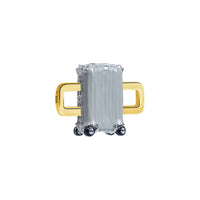 Suitcase Charm (Gold)