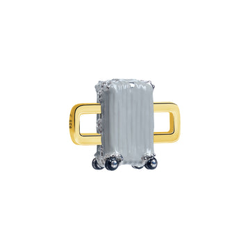 Suitcase Charm (Gold)
