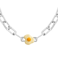Fried Egg Charm