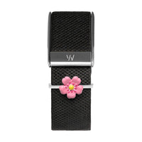 Fleur Rose Whoop Charm