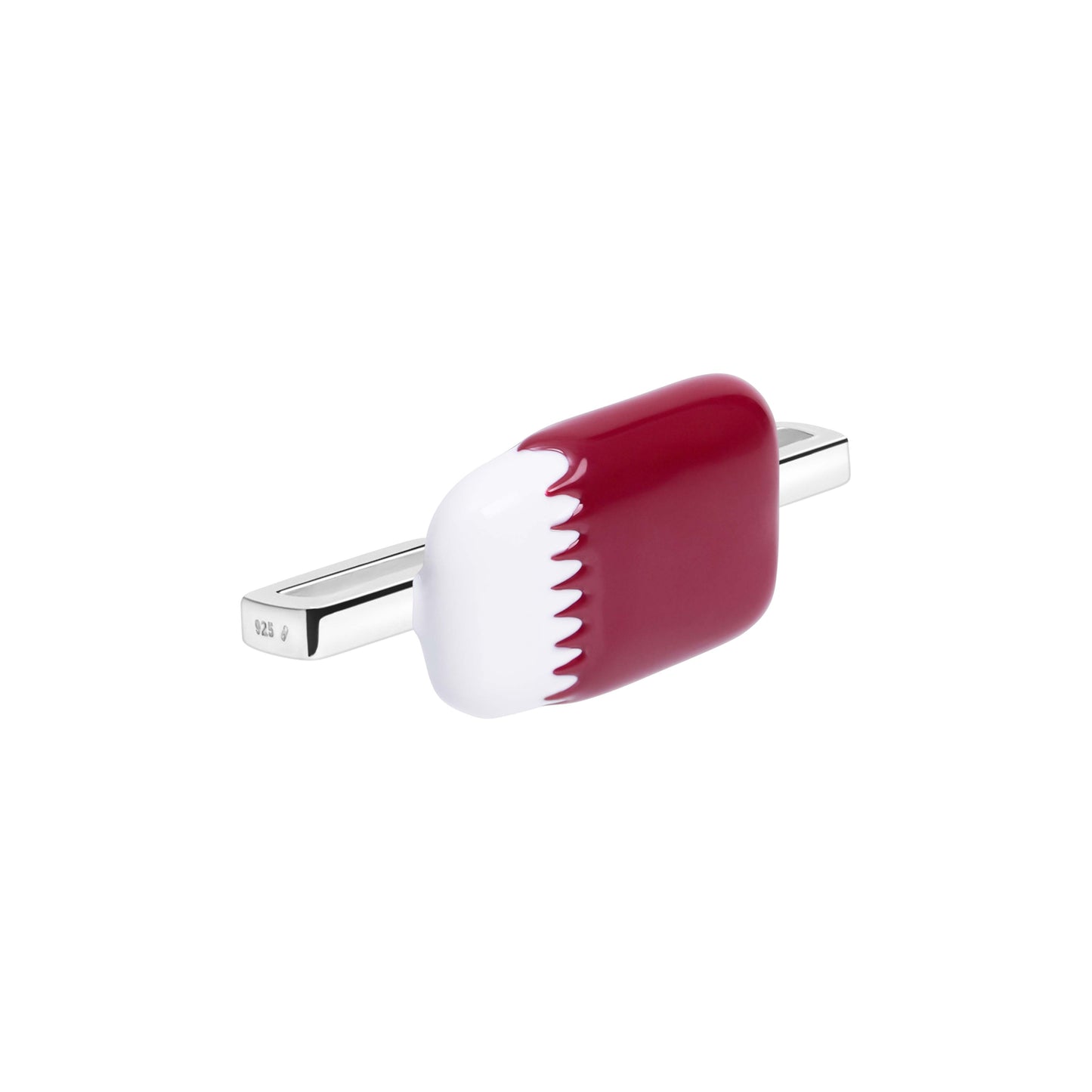 Qatar Flag Whoop Charm