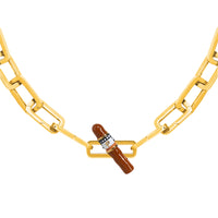 Cigar Charm (Gold)
