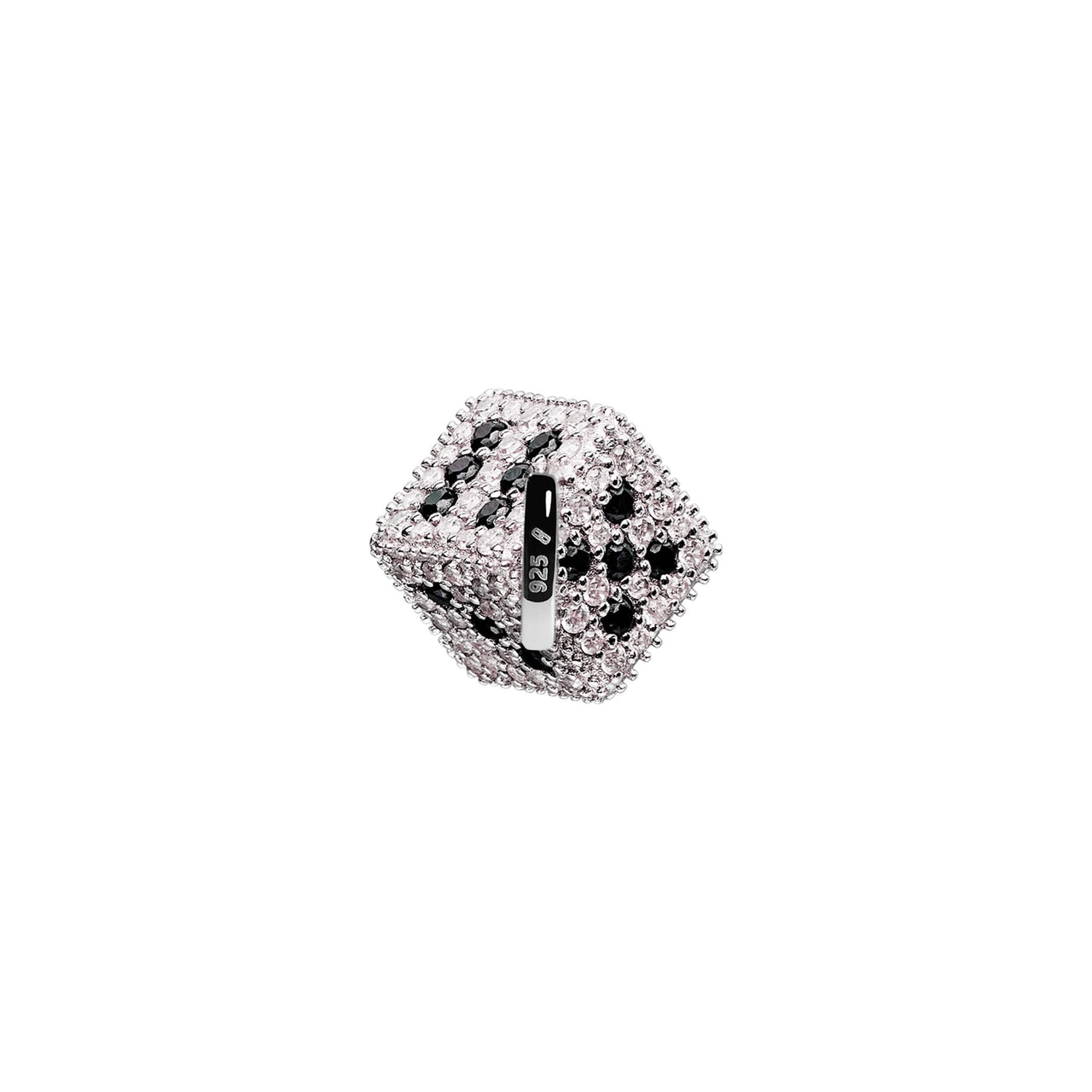 Dice Stoneset Charm