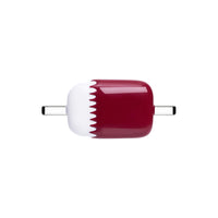 Qatar Flag Whoop Charm