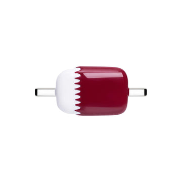 Qatar Flag Whoop Charm