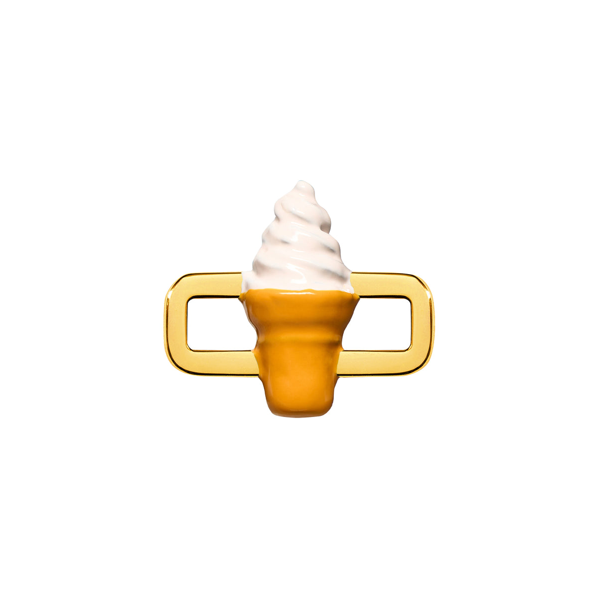 Ice Cream Charm (Gold)