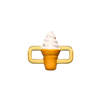 Ice Cream Charm (Gold)