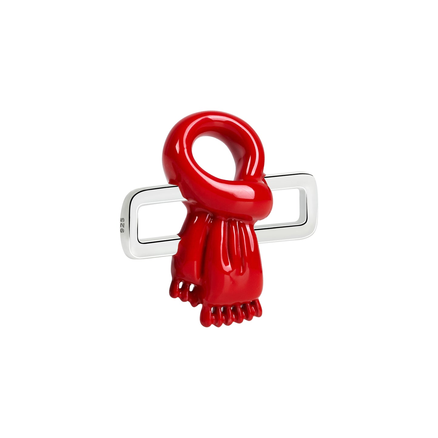 Red Scarf Charm