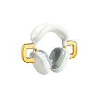 Headphones Charm (Gold)