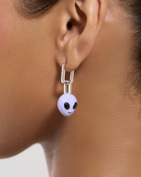 Alien Pendant Earrings