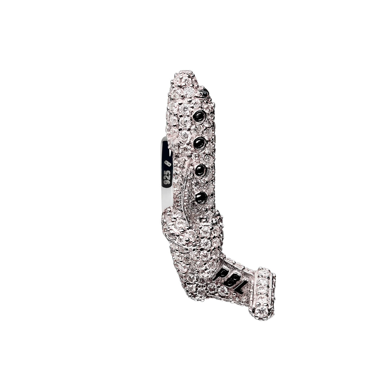 Bombardier™ Jet Stoneset Charm