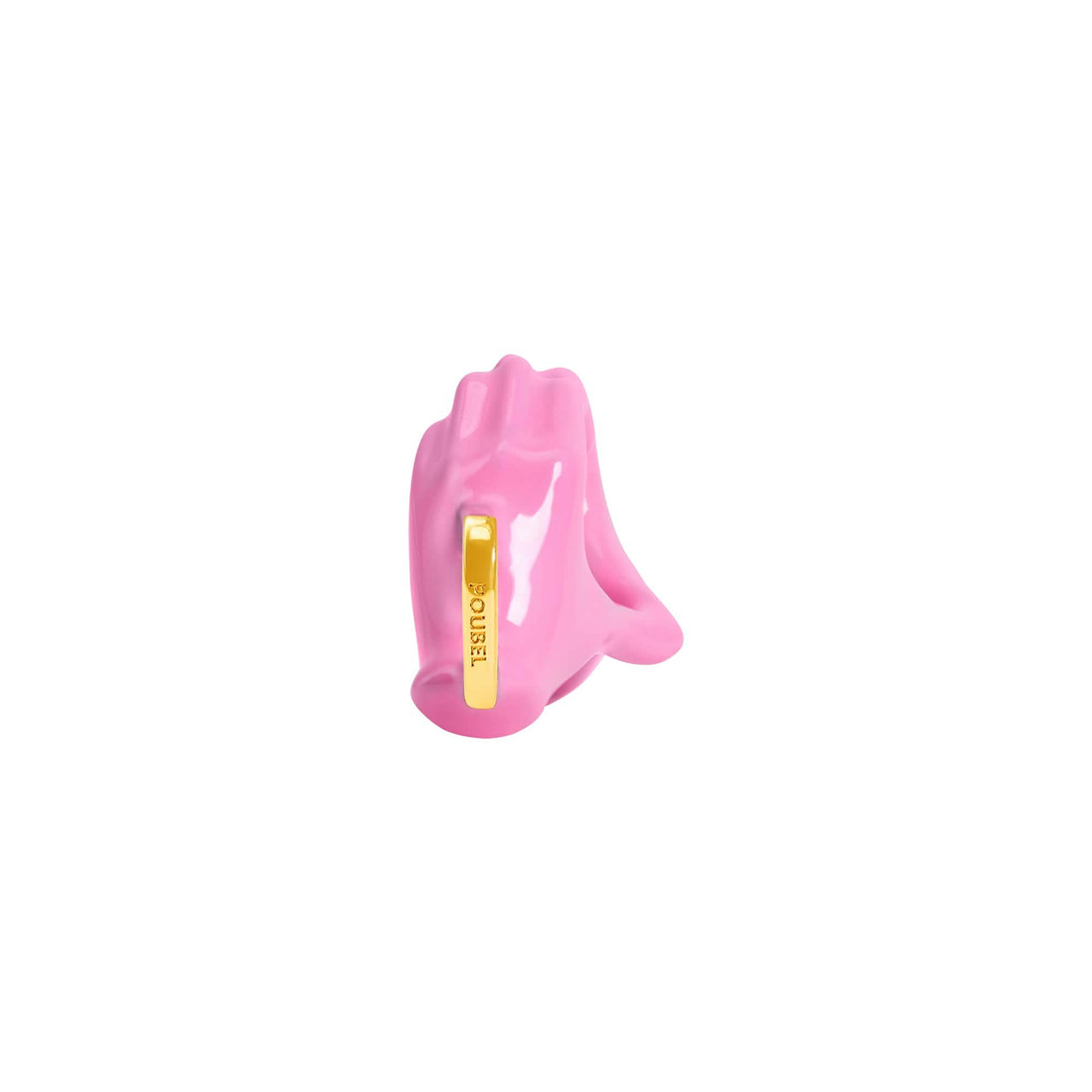 Heart Hands Charm (Gold)