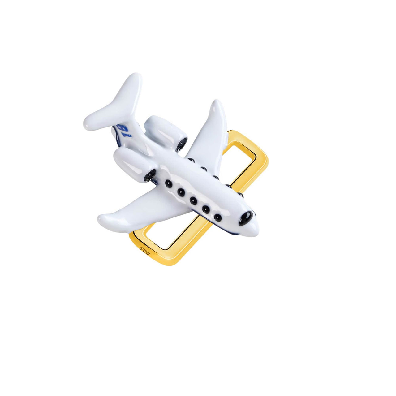 Bombardier™ Jet Charm (Gold)