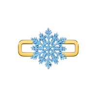 Snowflake Charm (Gold)