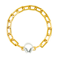 Headphones Charm (Gold)