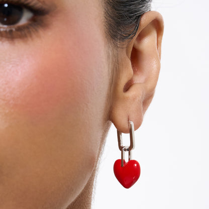 Love Pendant Earrings
