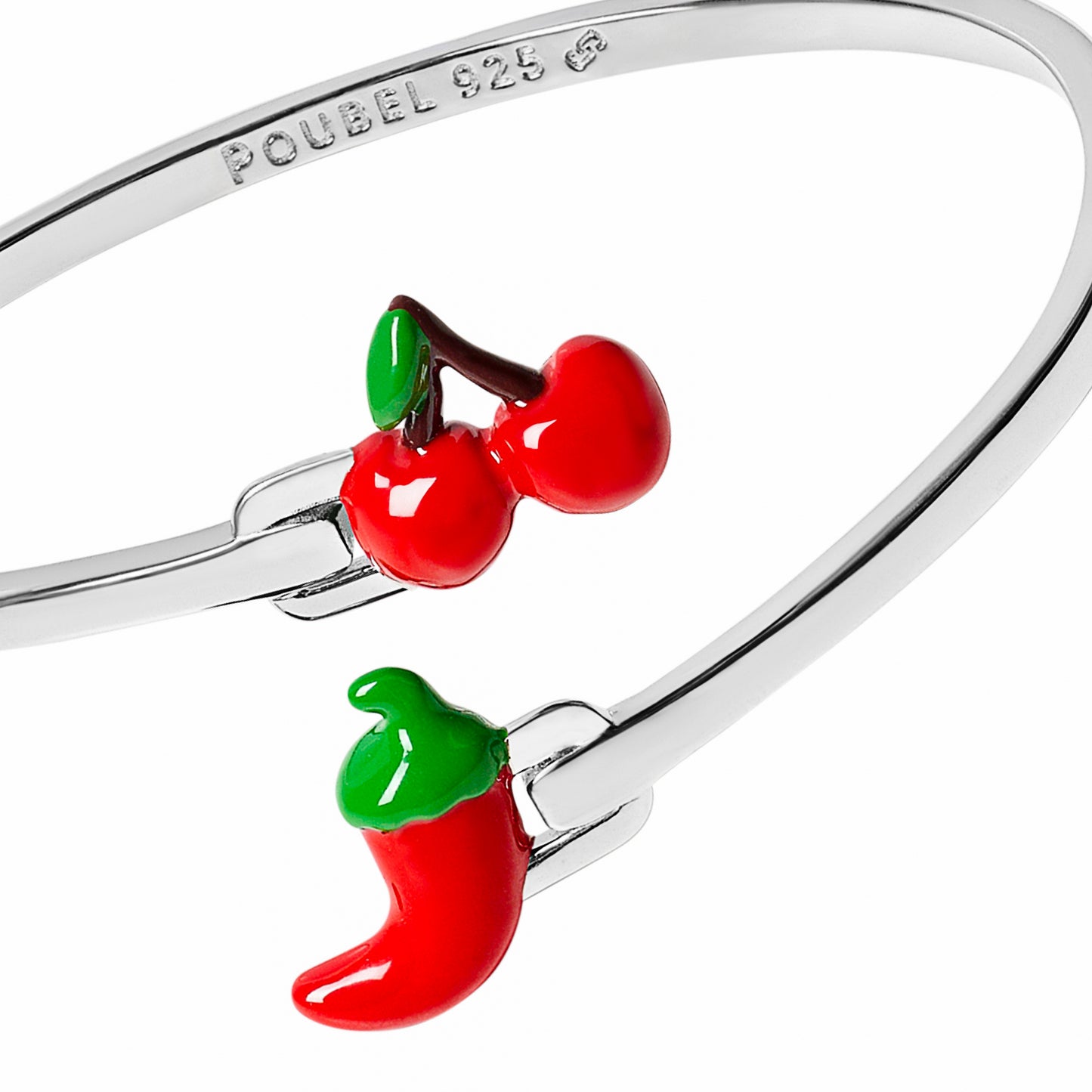 Cherry & Chilli Pepper Bangle