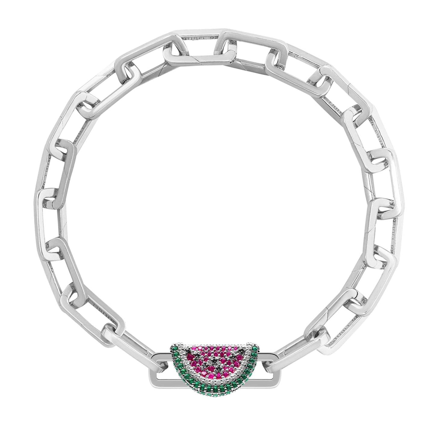 Watermelon Stoneset Charm