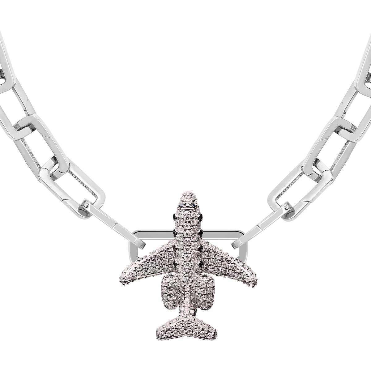 Bombardier™️ Jet Stoneset Charm