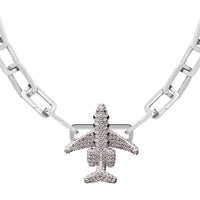 Bombardier™️ Jet Stoneset Charm