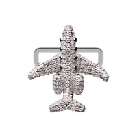 Bombardier™️ Jet Stoneset Charm