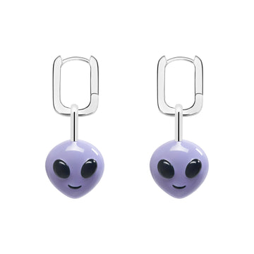 Alien Pendant Earrings
