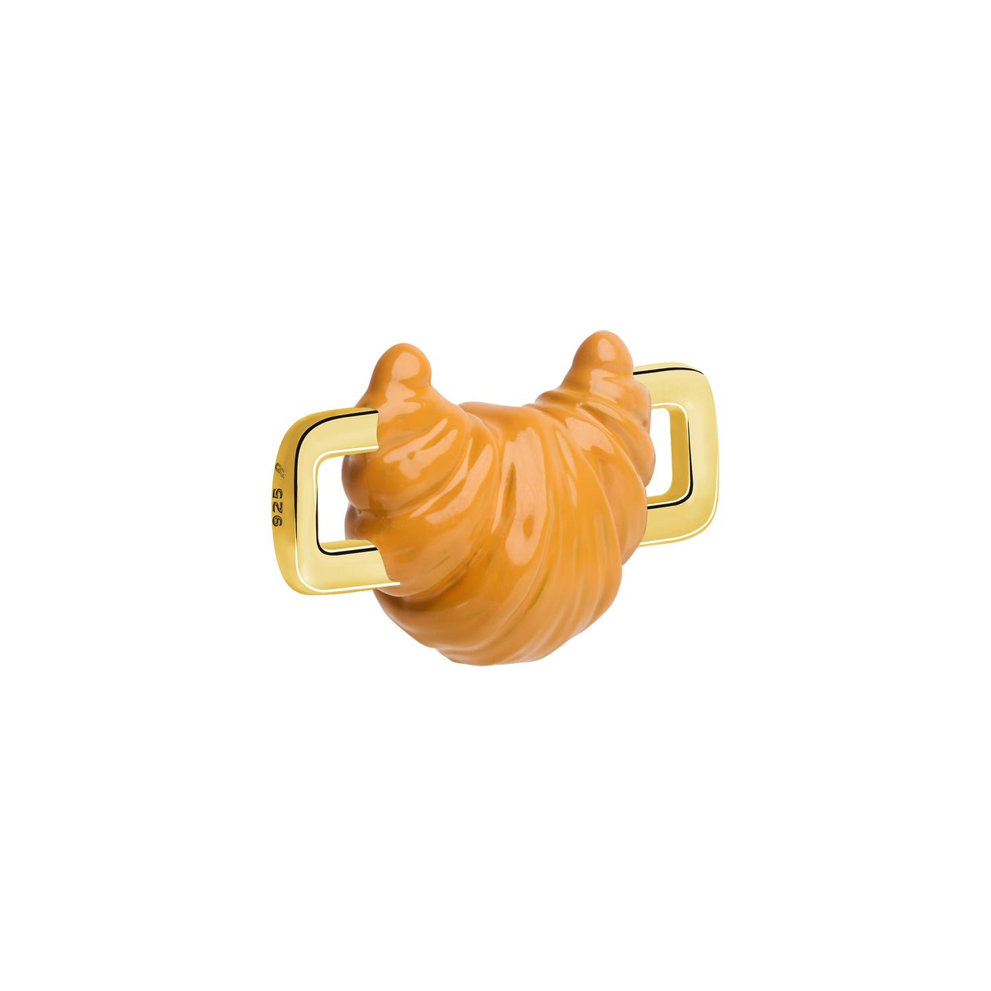 Croissant Charm (Gold)