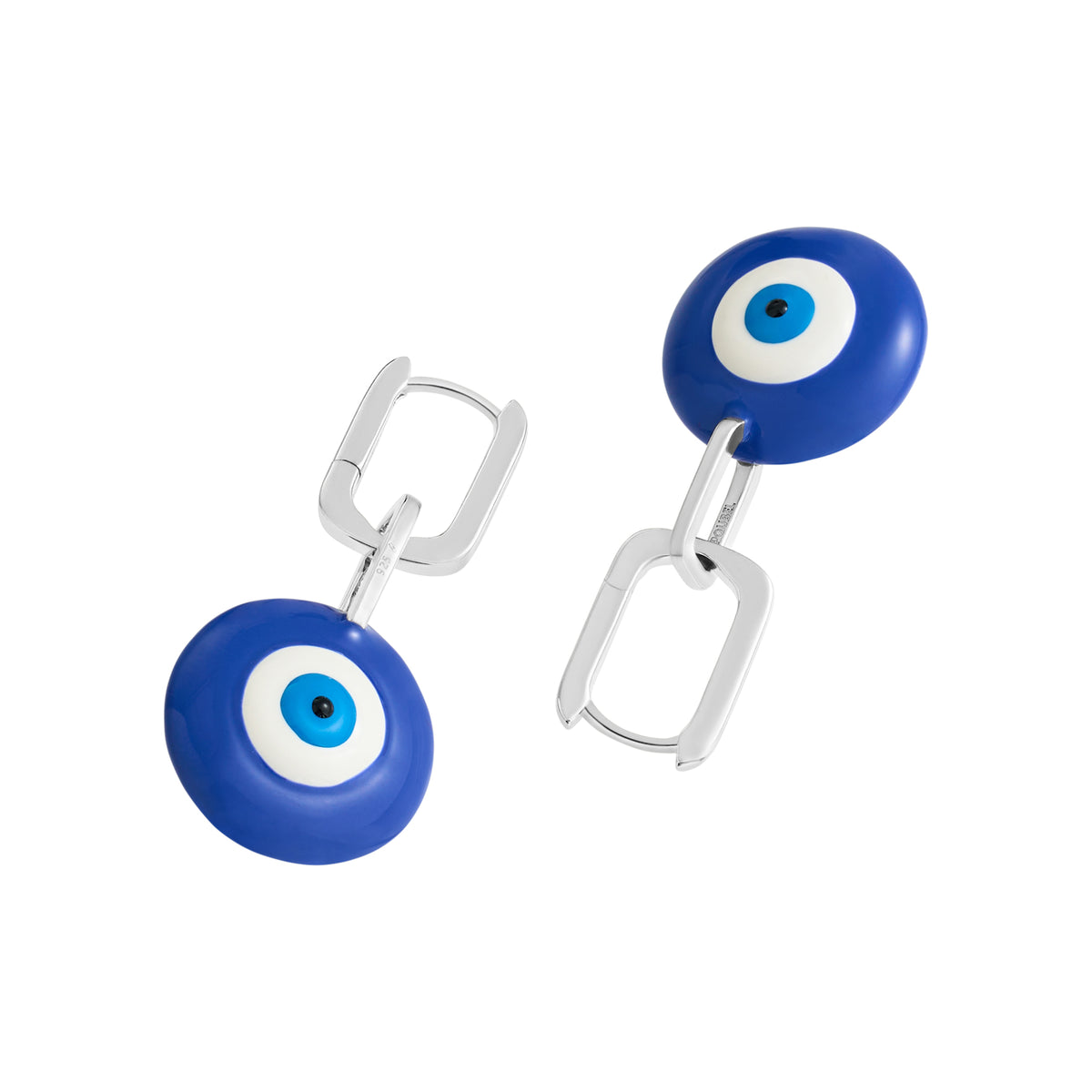 Evil Eye Pendant Earrings