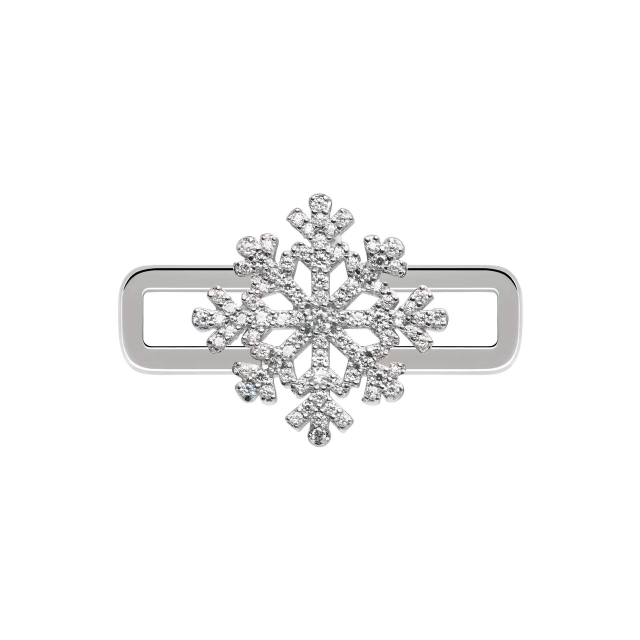 Snowflake Stoneset Charm