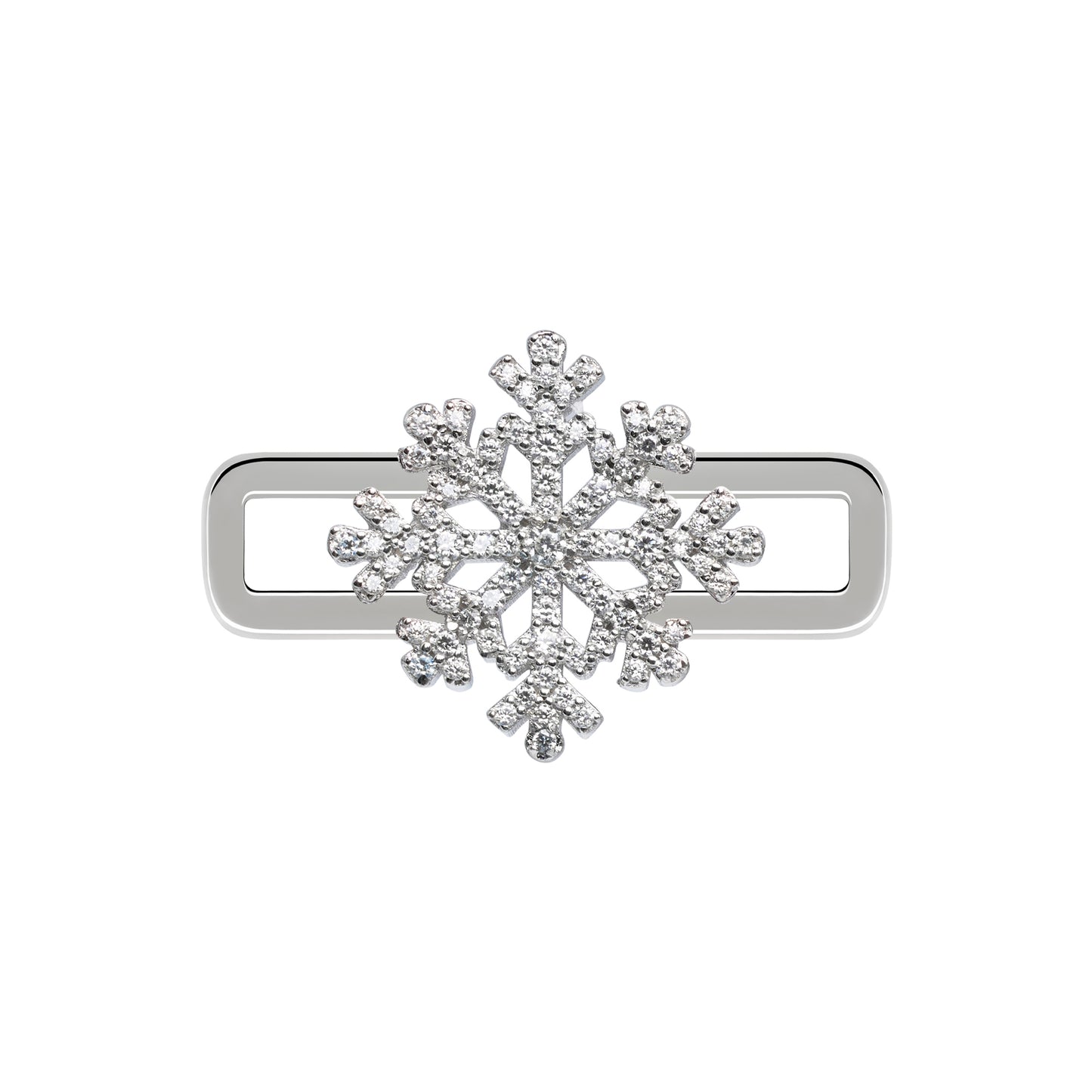Snowflake Stoneset Charm