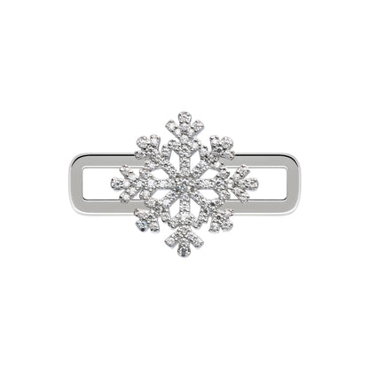 Snowflake Stoneset Charm